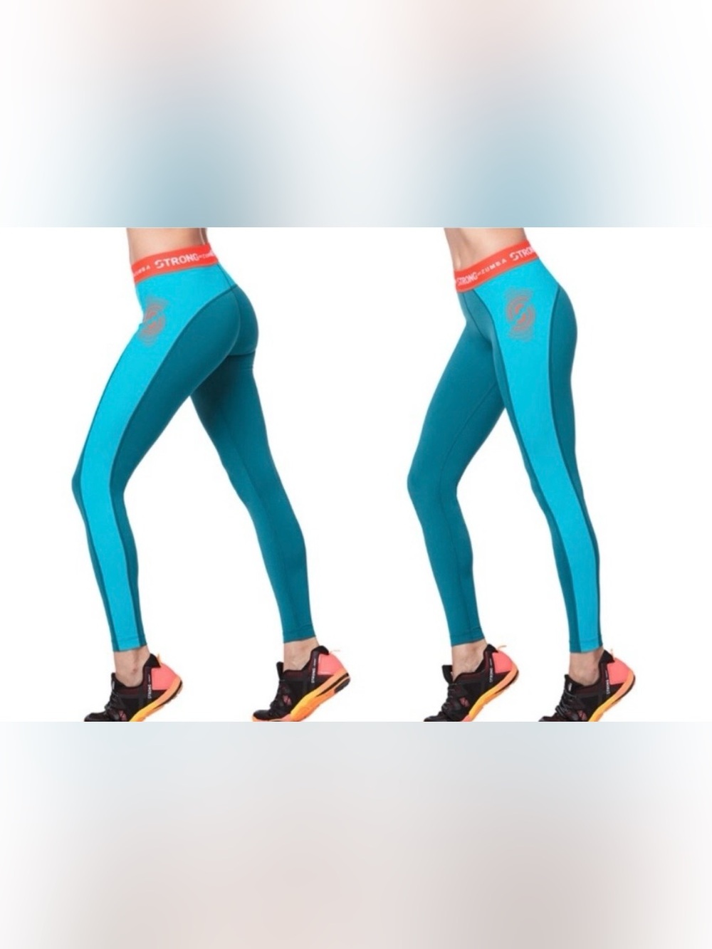 Zumba Strong Power of the Beat Ankle Legging Medium